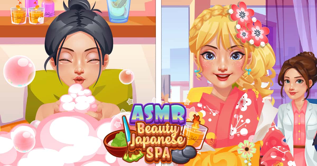 Simulation-ASMR Beauty Japanese Spa Game Cover