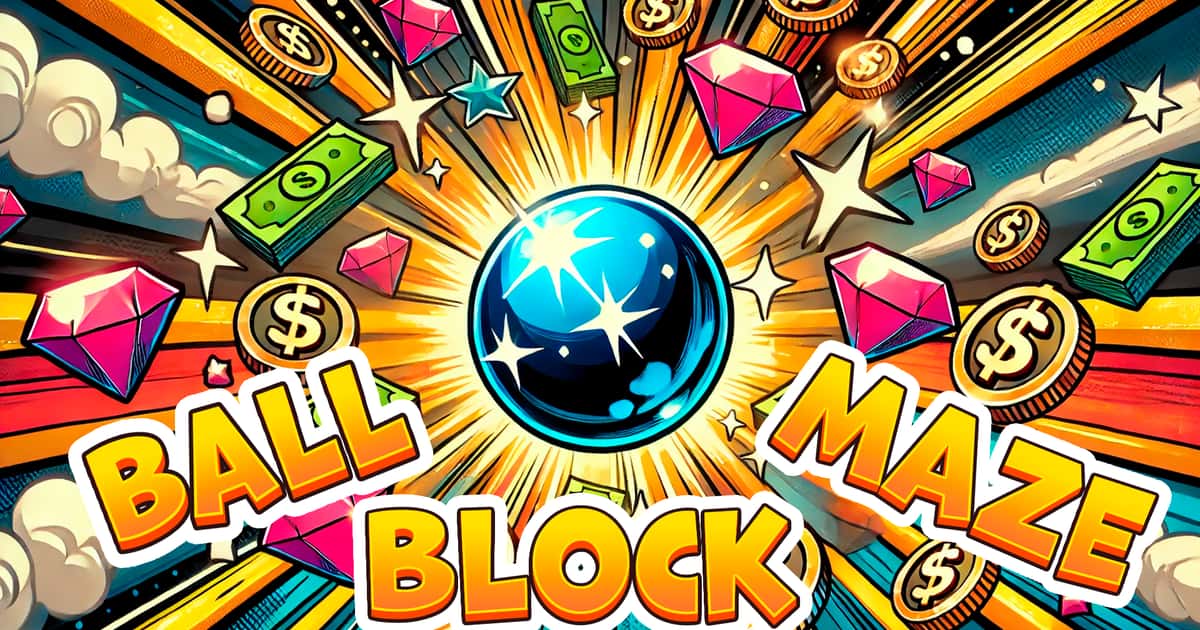 Puzzle-Ball Block Maze Game Cover