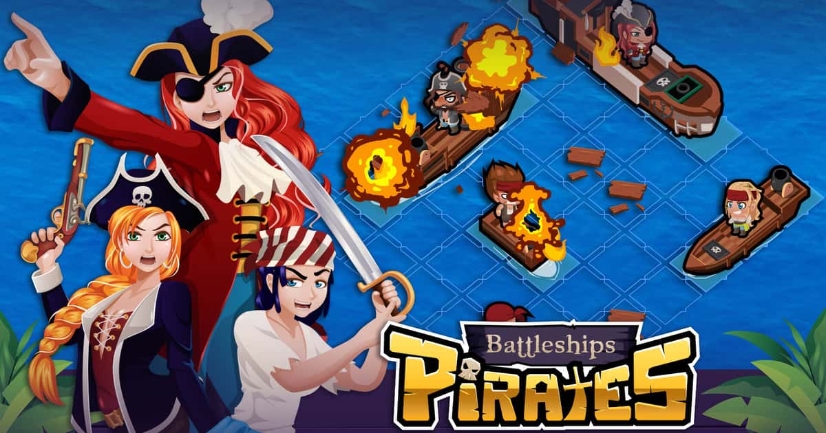 Strategy-Battleships Pirates Game Cover