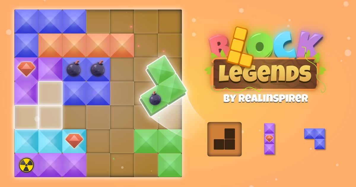 Puzzle-Block Legends Game Cover
