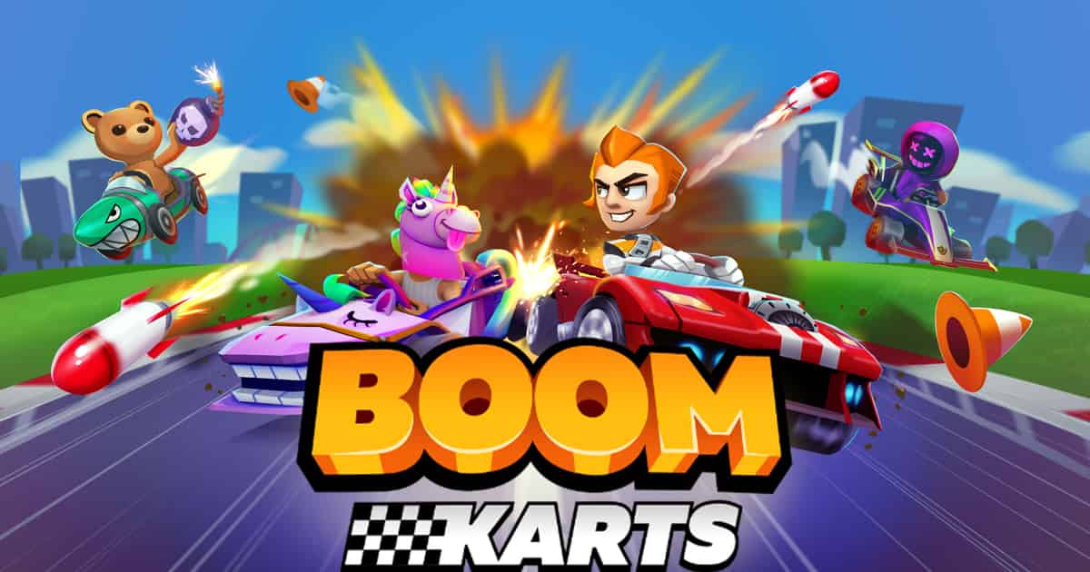 Boom Karts Game Cover