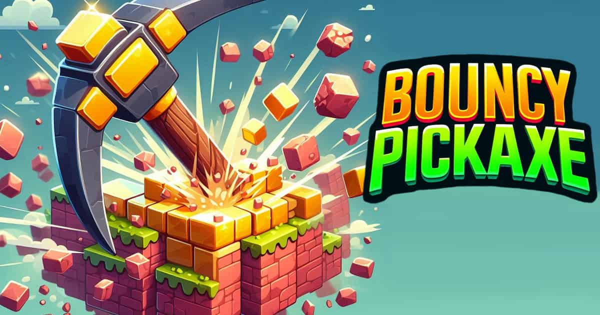 Action - Bouncy Pickaxe Game Cover