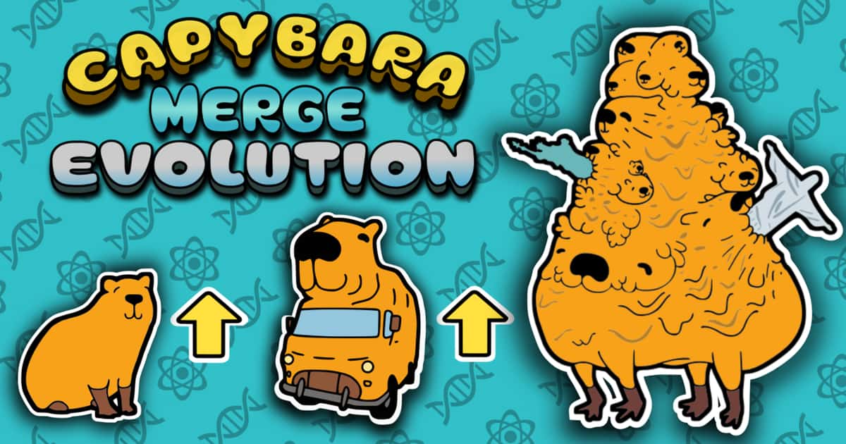 Idle-Capybara Merge Evolution Game Cover