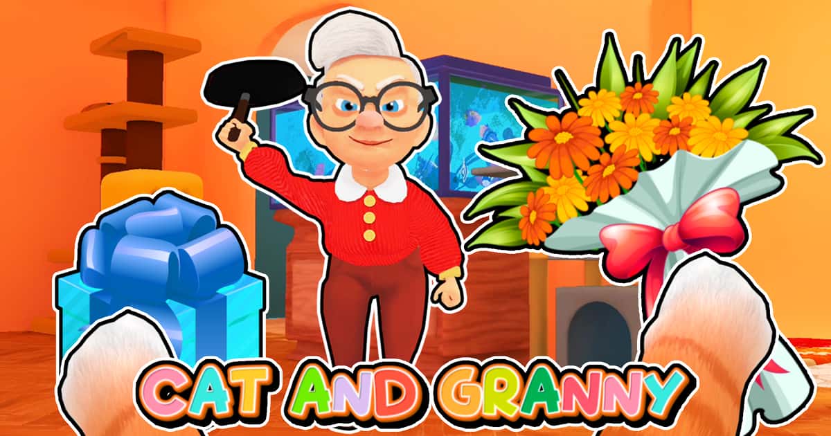 Action-Cat and Granny Original Game Cover