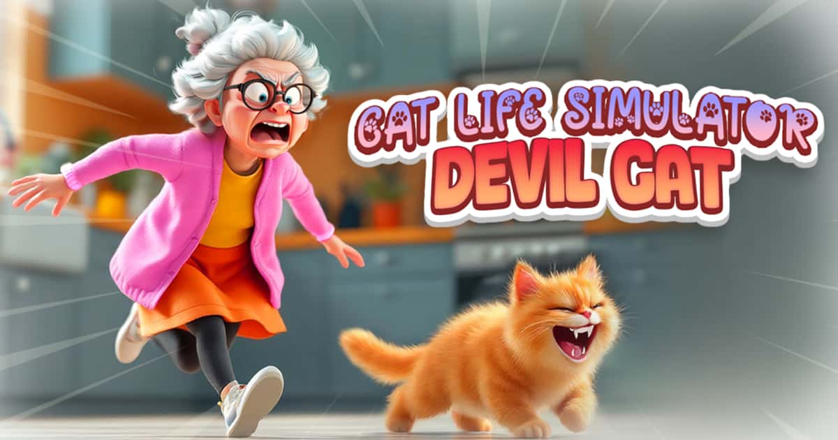 Simulation - Cat Life Simulator Devil Cat Game Cover