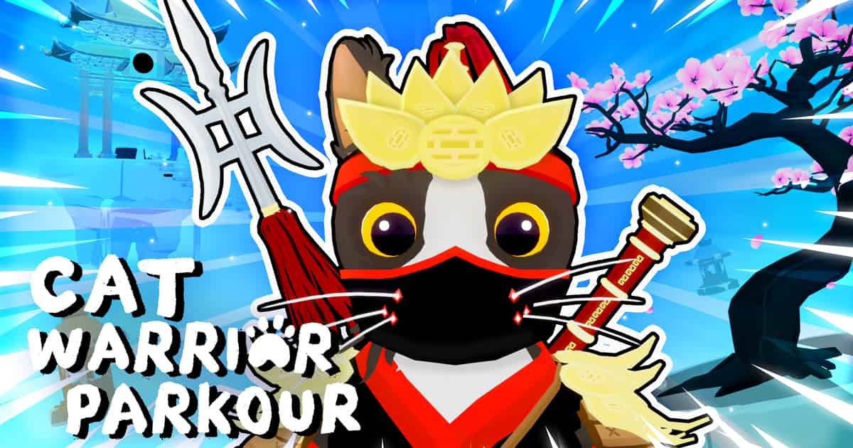 Action- Cat Warrior Parkour Game Cover