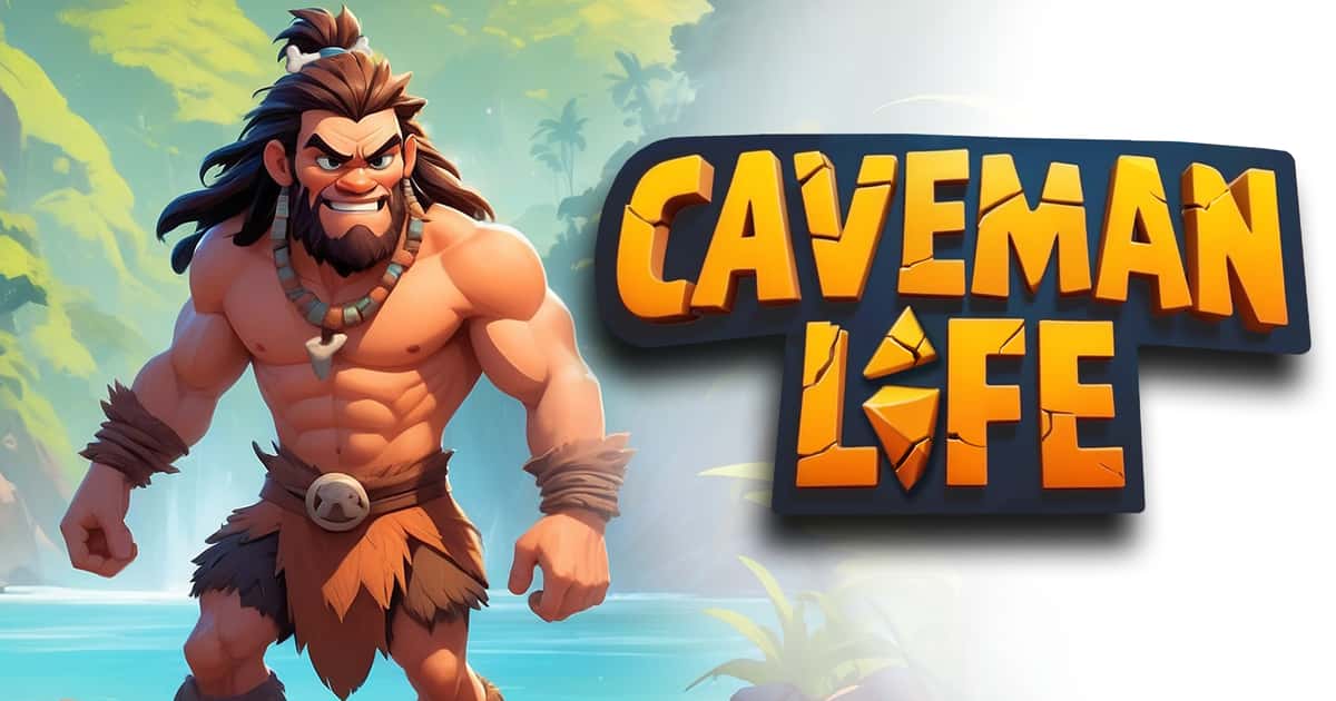 Simulation-Caveman Life Game Cover