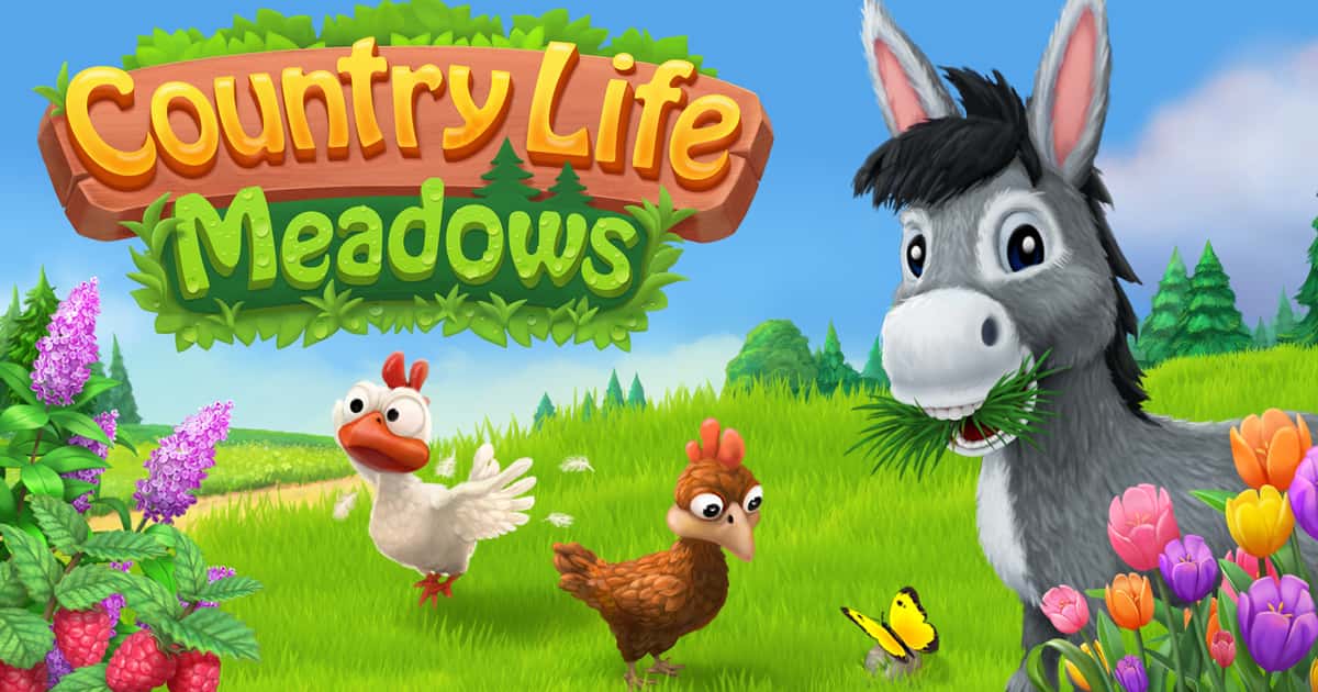 Simulation-Country Life Meadows Game Cover