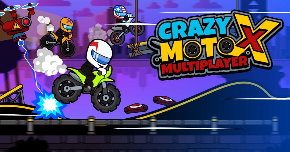 Driving - Crazy MotoX Multiplayer Game Cover