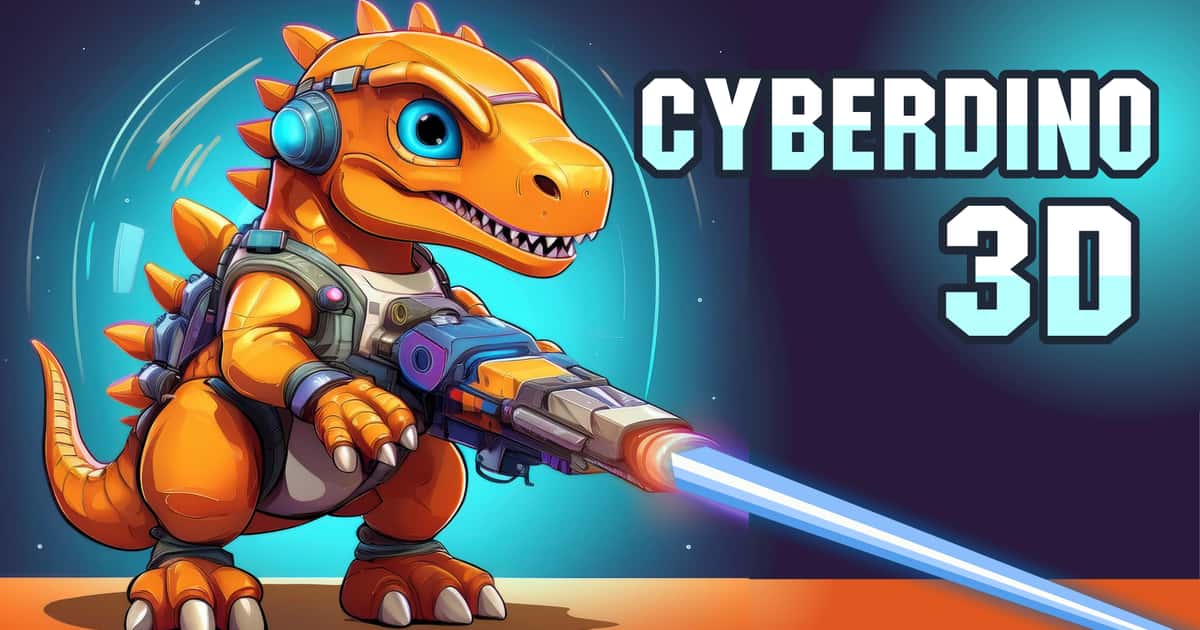 Action-CyberDino 3D Game Cover