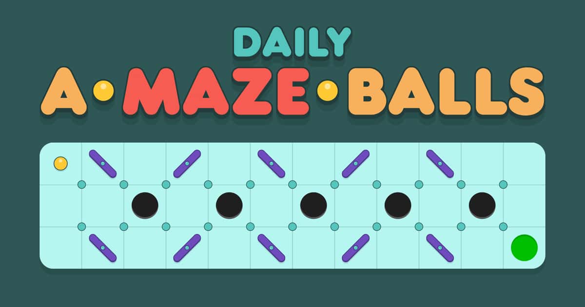 Puzzle-Daily A-Maze-Balls Game Cover