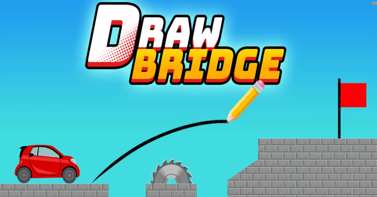Puzzle-Draw Bridge Brain Game Game Cover