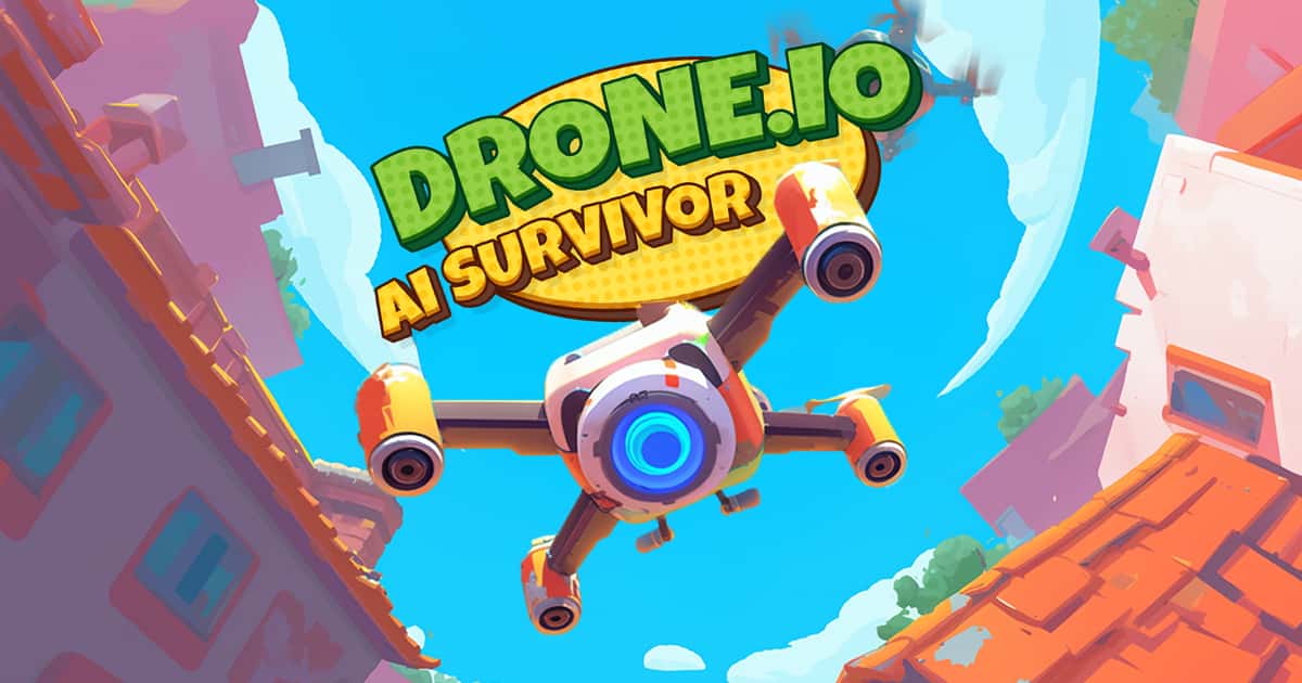 IO-Drone.io - AI Survivor Game Cover
