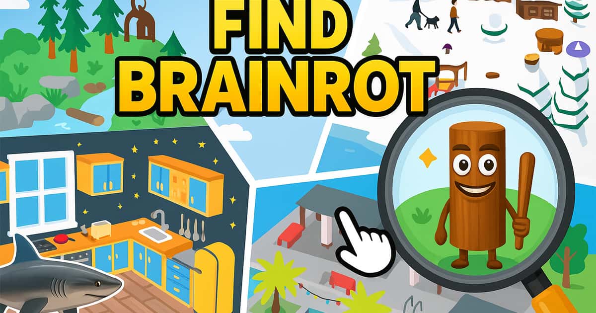 Puzzle-Find Brainrot Game Cover