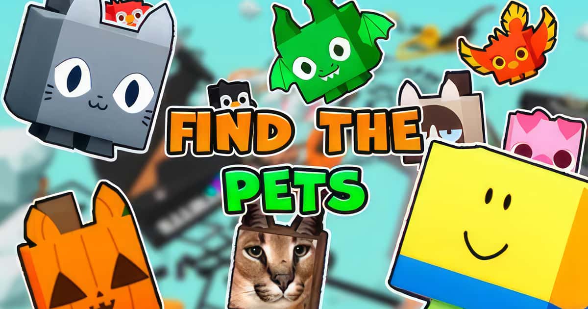 Puzzle-Find the Pets Game Cover