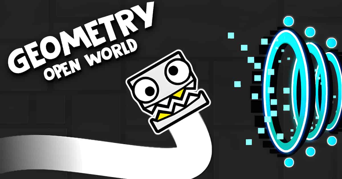 Geometry Dash Open World Game Cover