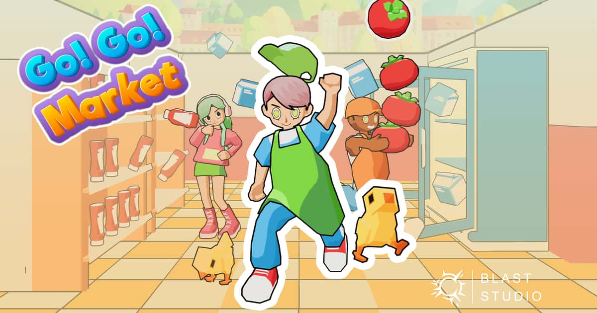 Simulation-Go Go Market Game Cover