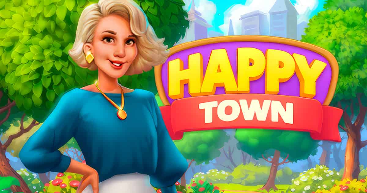 Simulation-Happy Town Game Cover