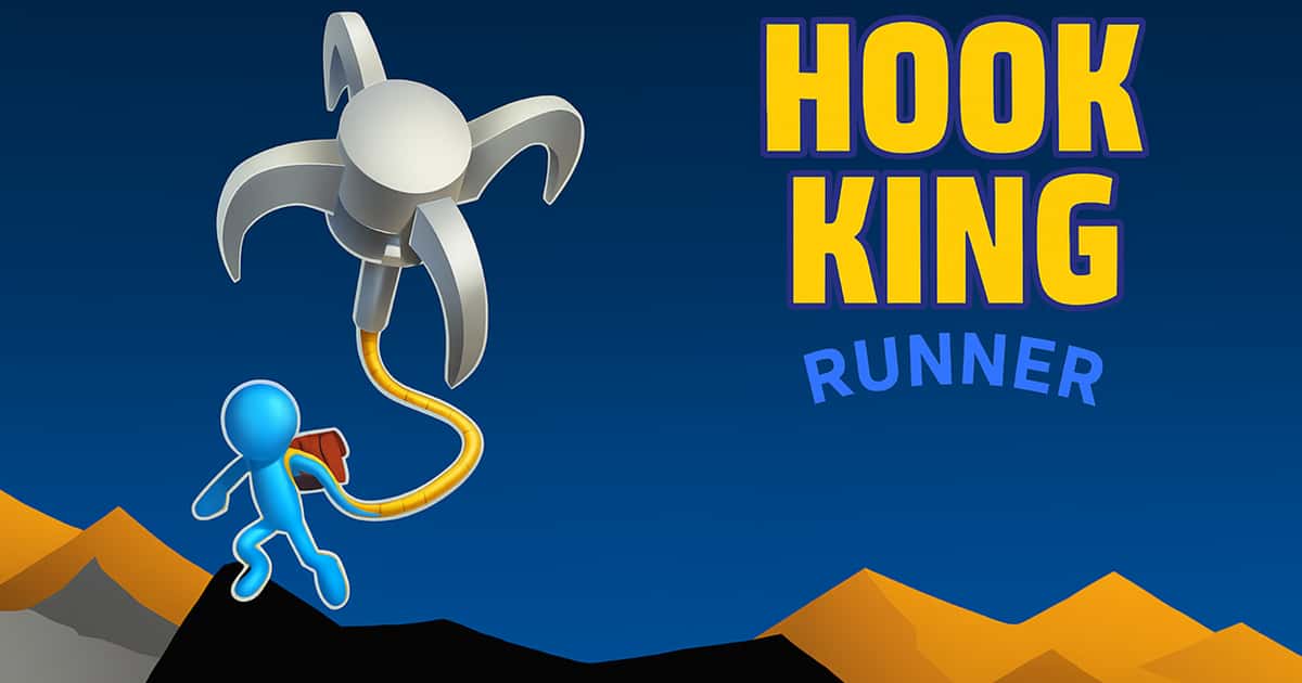 Action-Hook King Runner Game Cover