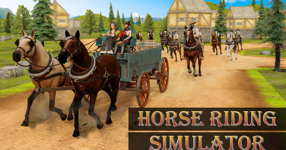 Simulation - Horse Riding Simulator Game Cover