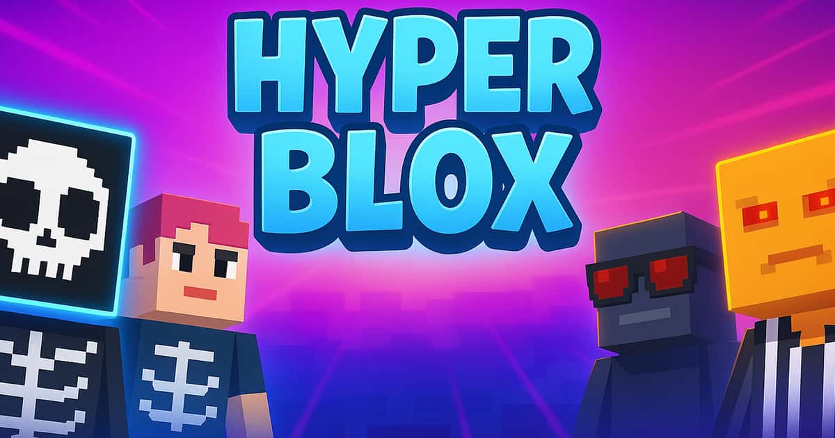 Action-Hyperblox Shooting Game Cover