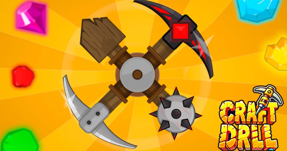 Idle Craft Drill Game Cover