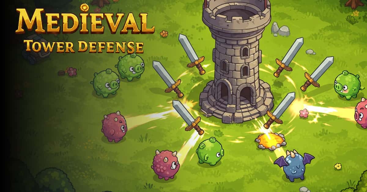 Idle Medieval Tower Defense Game Cover
