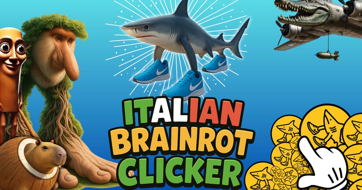 Clicker-Italian Brainrot Clicker Game Cover