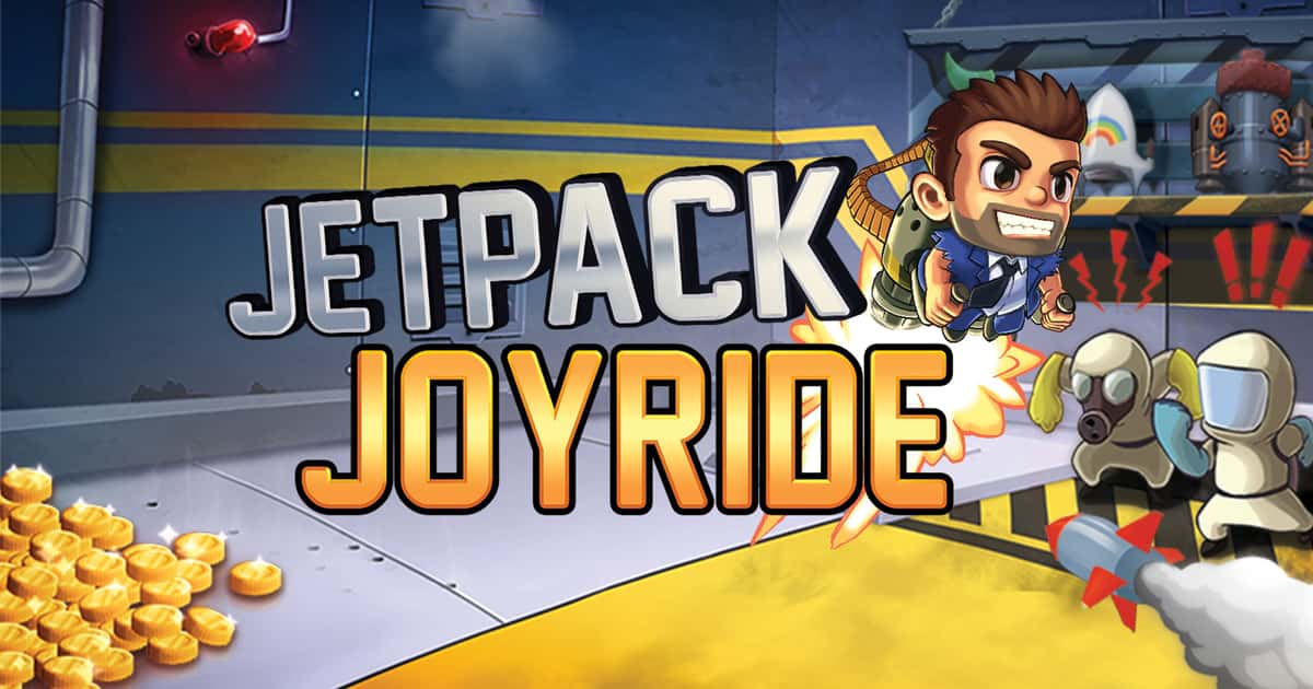 Action-Jetpack Joyride Game Cover