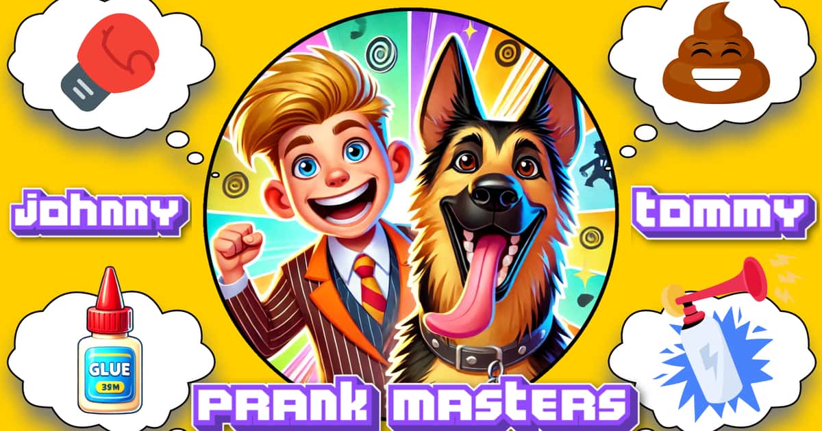 Puzzle-Johnny & Tommy - Prank Masters Game Cover