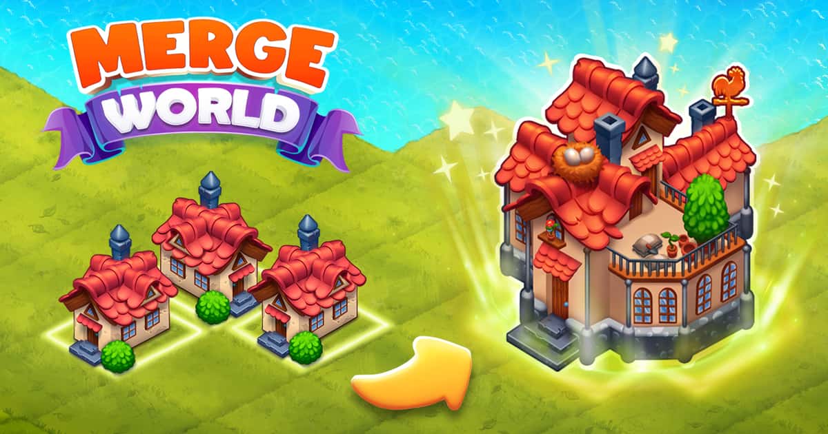 Puzzle-Merge World Game Cover
