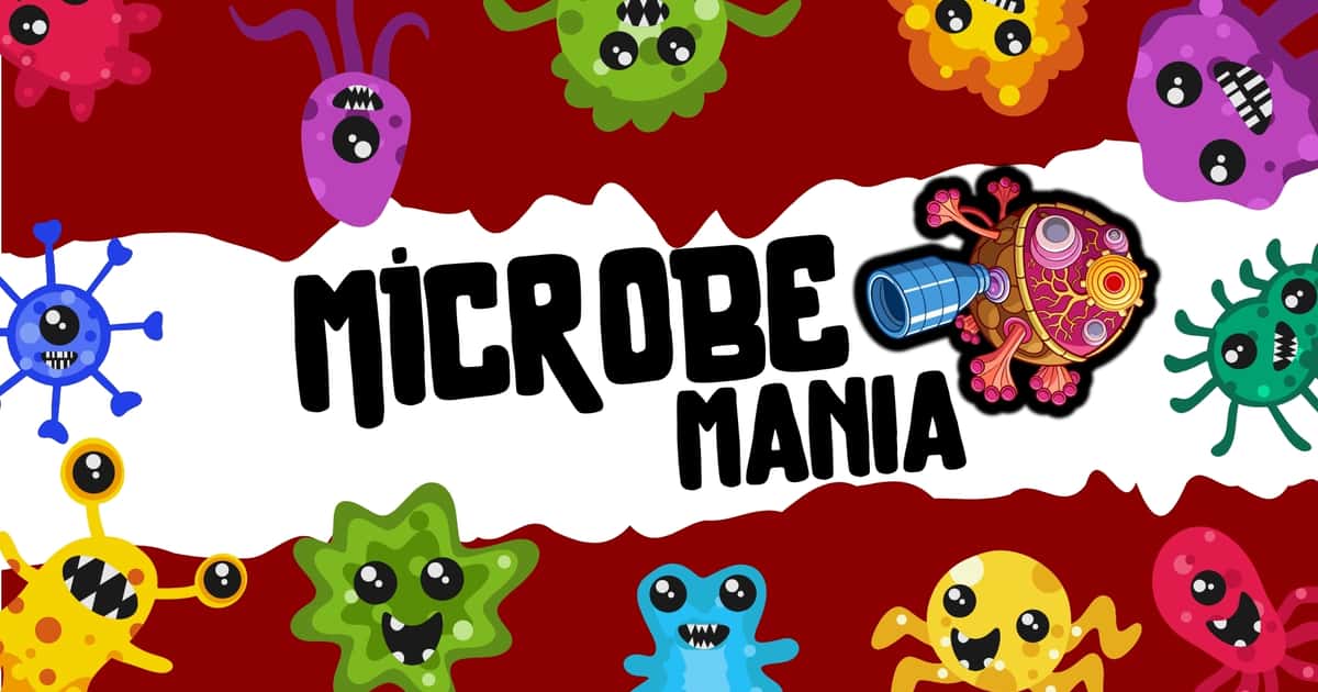 Action-Microbe Mania Cannon Strike Game Cover