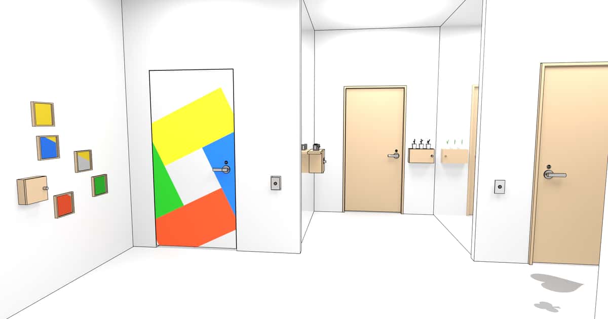 Puzzle-Mirror Room Escape Game Cover