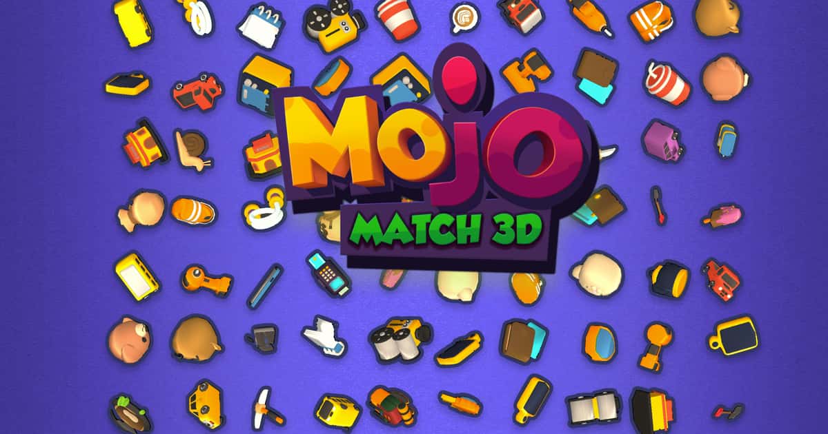 Puzzle - Mojo Match 3D Game Cover