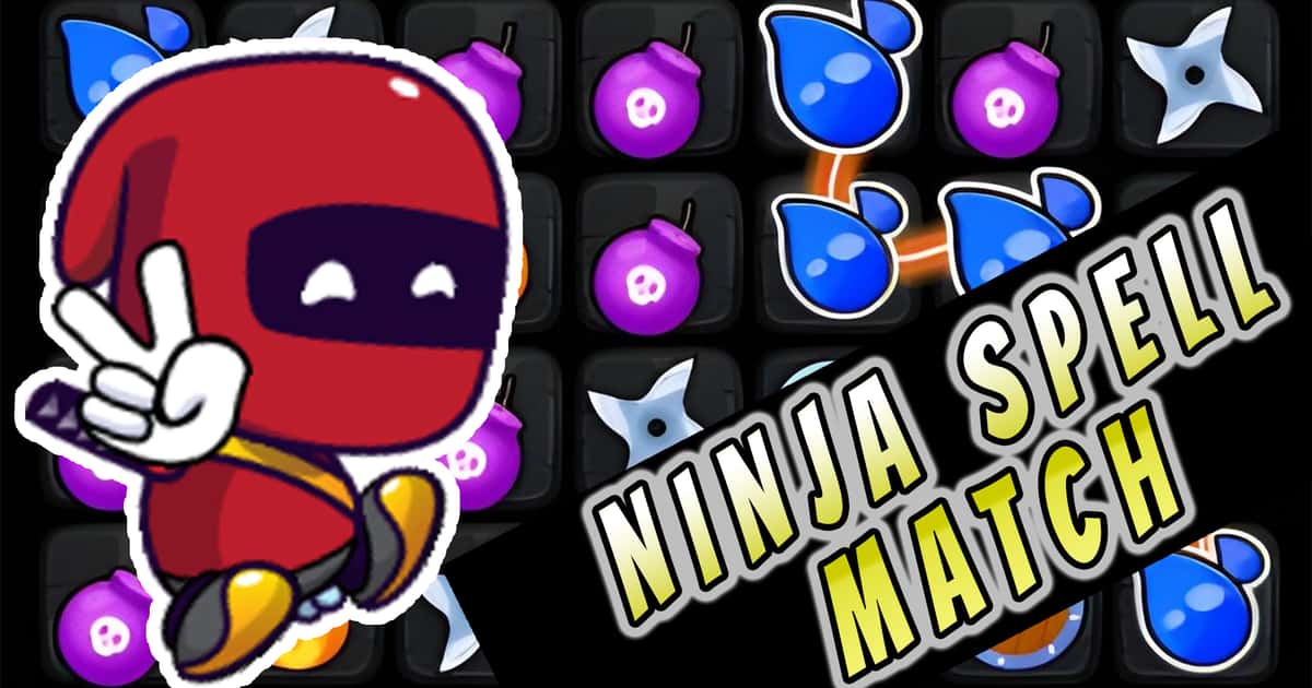 Puzzle-Ninja Spell Match Game Cover