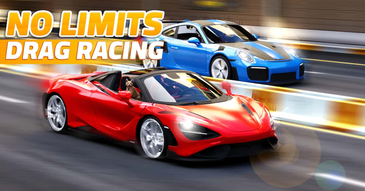 Driving-No Limits Drag Racing Game Cover