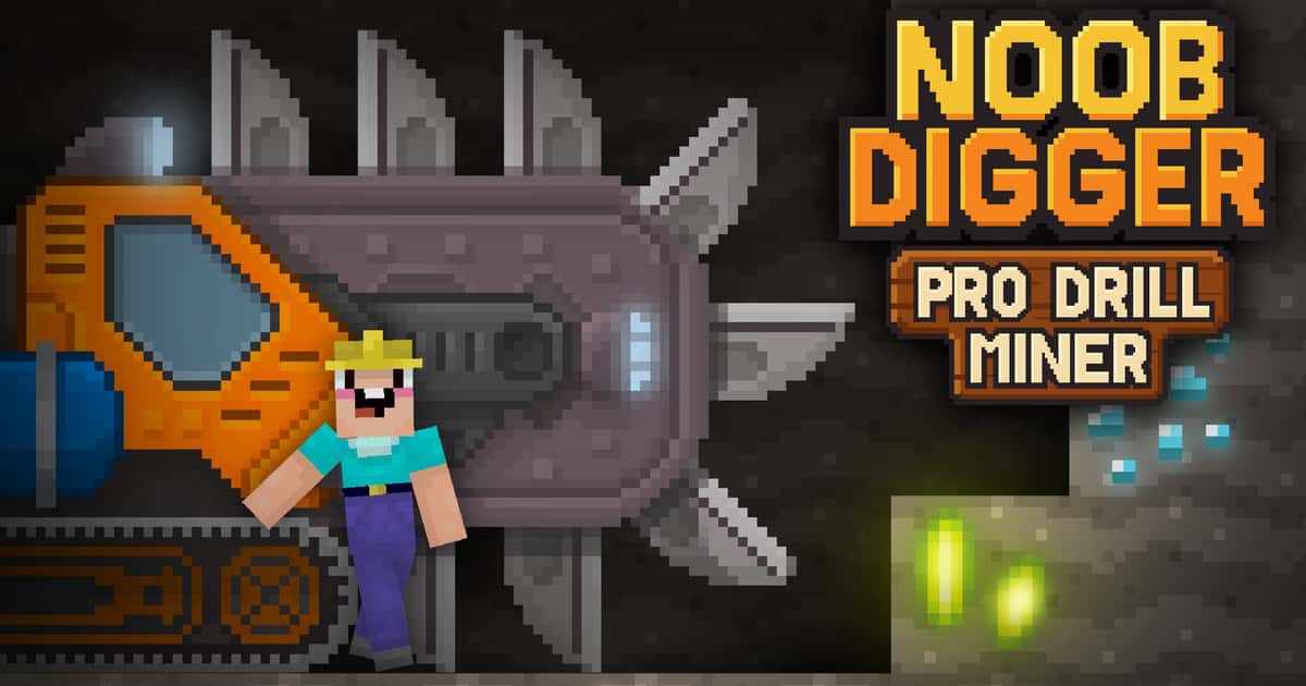 Action-Noob Digger Pro Game Cover