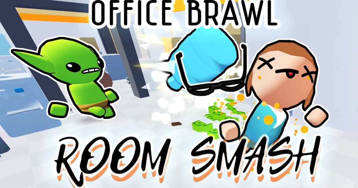 Action-Office Brawl Room Smash Game Cover