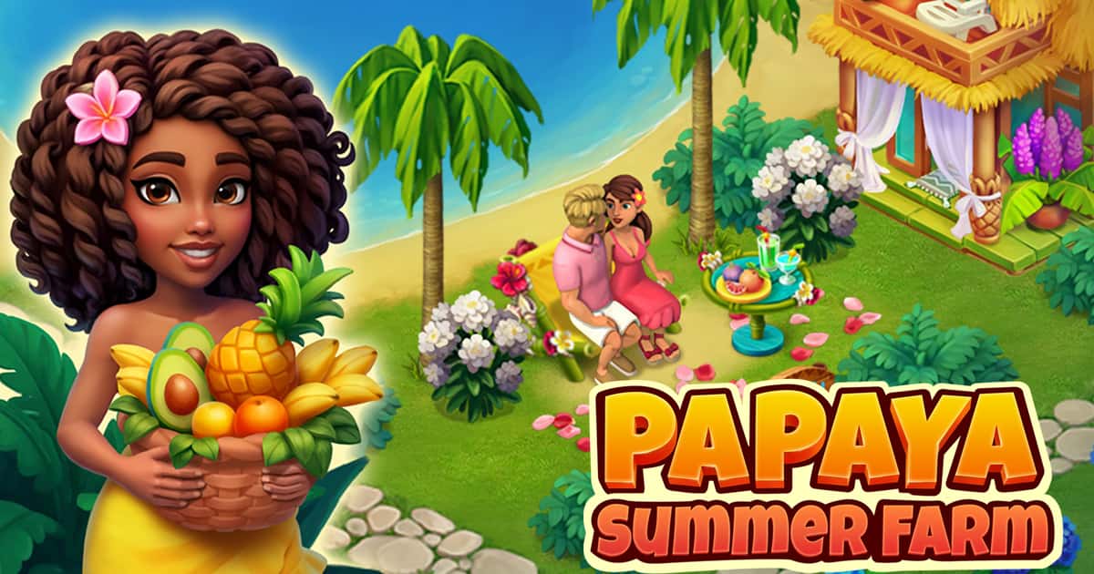 Simulation-Papaya Summer Farm Game Cover