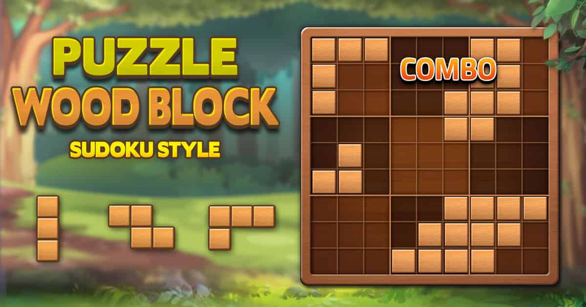 Puzzle Wood Block Game Cover