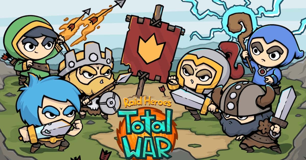 Strategy-Raid Heroes Total War Game Cover