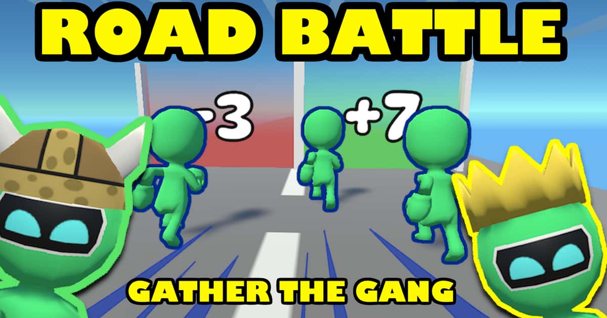 Action-Road Battle Gather the Gang Game Cover
