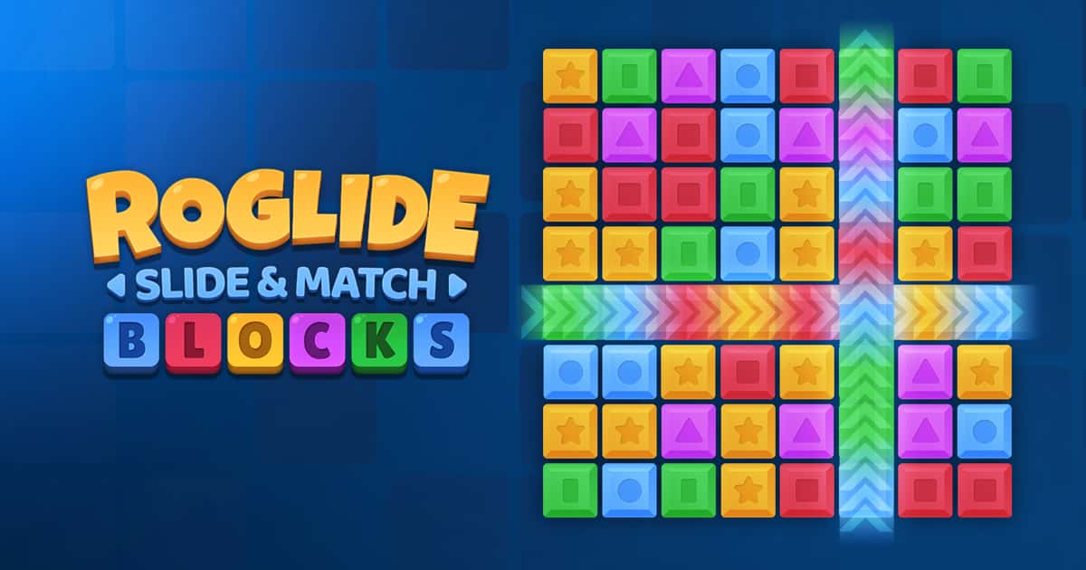 Puzzle-Roglide Slide Match Blocks Game Cover