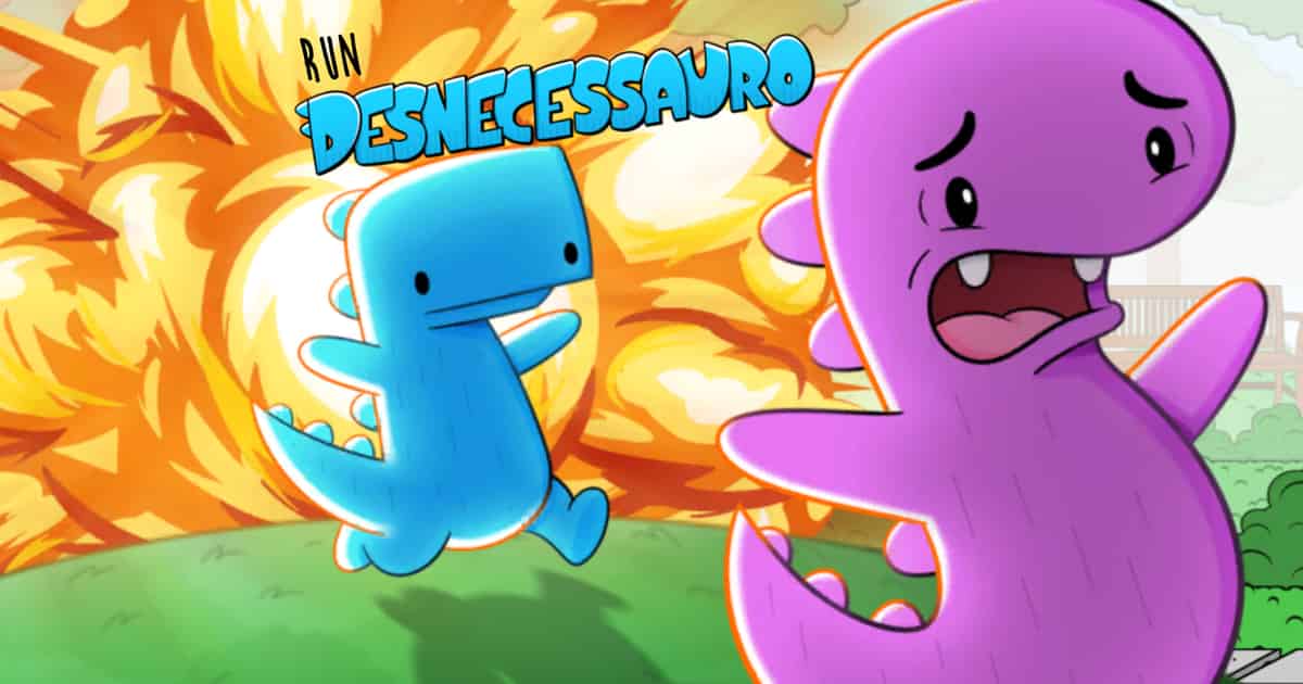 Run Desnecessauro Game Cover