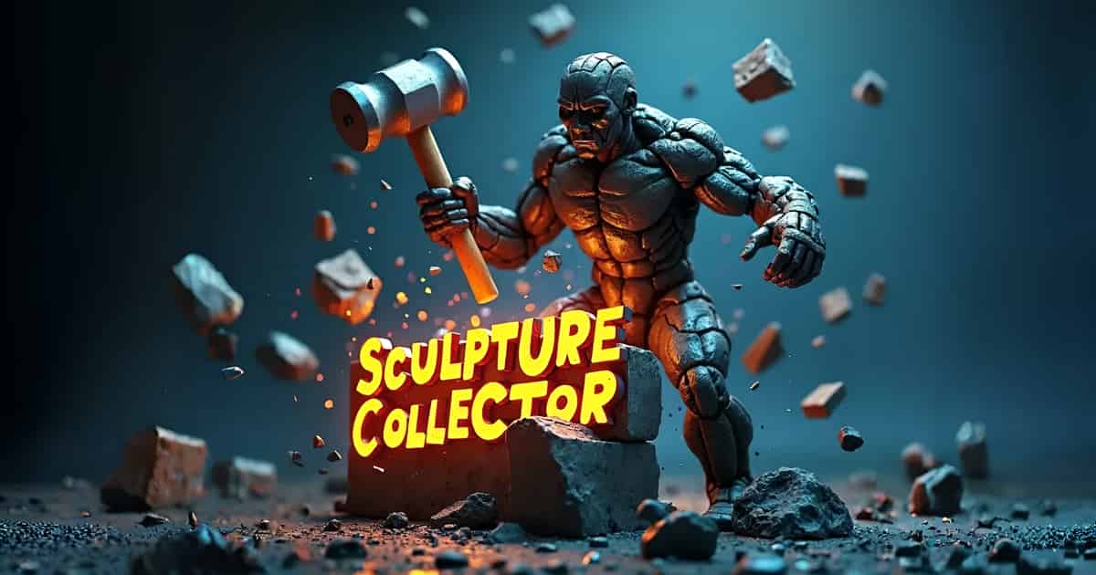 simulation-Sculpture Collector Game Cover