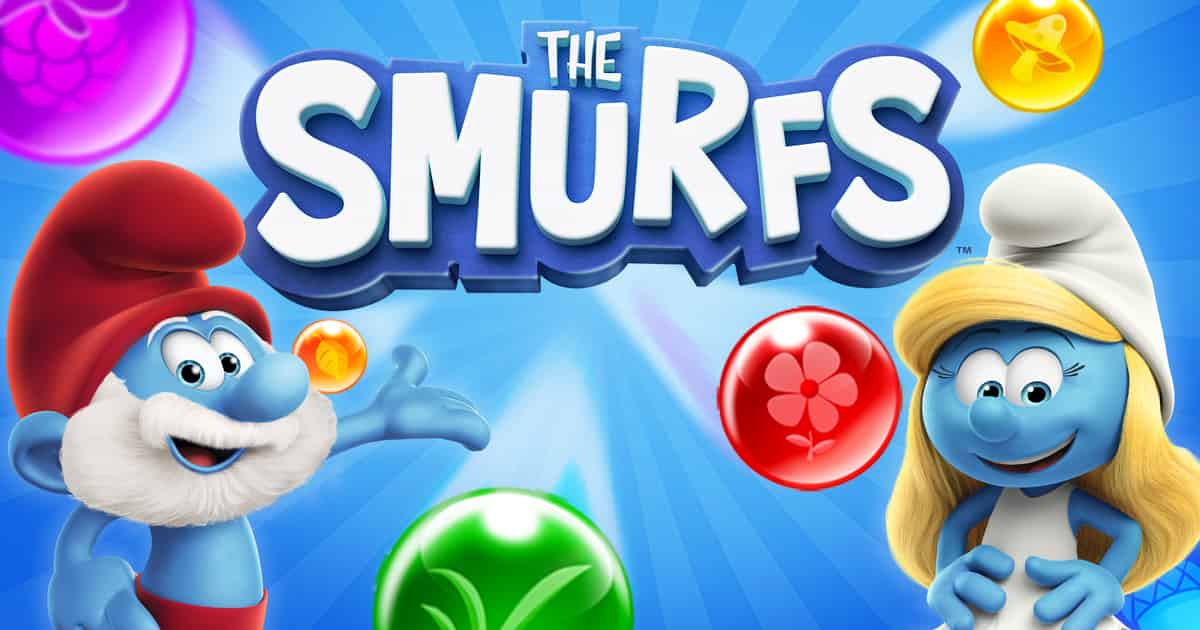 Smurfs Bubble Shooter Story Game Cover