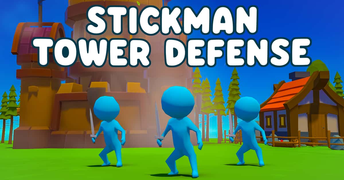 Idle-Stickman Tower Defense 3D Game Cover