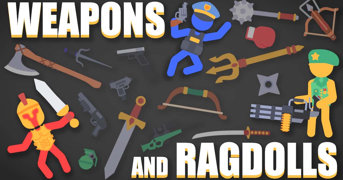 Simulation-Weapons and Ragdolls Game Cover
