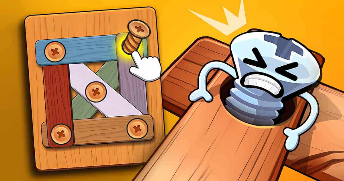 Wood, Bolts, Nuts & Screw Pin Game Cover