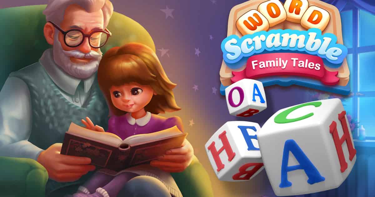 Word Scramble - Family Tales Game Cover